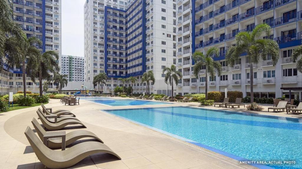 Sea 2-Br Unit With Free Parking Near Mall Of Asia Pasay Esterno foto
